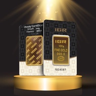 100 gram Istanbul Gold Refinery Gold Bar (IGR)