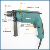 ◴ ❋ ⊕ Makita Electric Drill Power Tools Set Impact Drill Set Barena Barina Original Hand Drill Mach