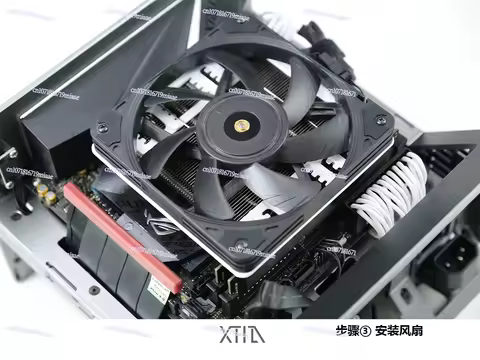 Fan converter axp90 X47 X53 Fan adapter 9-12cm metal down press ITX