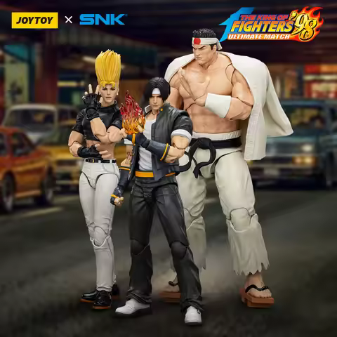 Warhammer SNK 1/18 Action Figures KOF 98UM Hero Team Kyo Kusanagi Hero Team Goro Daimon Hero Team Be