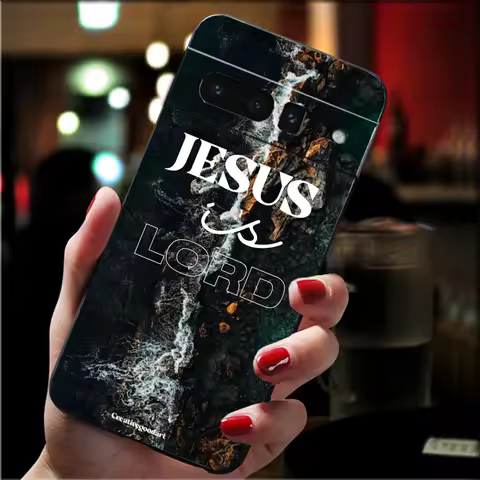 Jesus Phone Case For Google Pixel 10 9 Pro XL 9A 8 7 6 Pro Pixel 8A 7A 6A Pixel 8 7 6 5