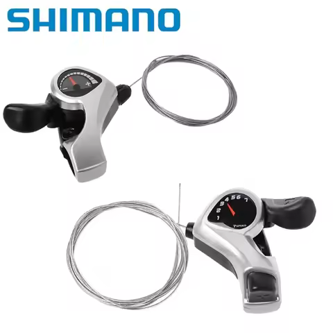 Shimano TX50 Tourney SIS SL-TX50 Bicycle Shift Lever 3*6s 3*7s 3v Left 6v Right 7v 18 21 Speed Pair 