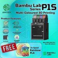 Bambu Lab P1 Series - P1P / P1S / P1S Combo Customizable High-Speed 3D Printer with Interchangeable 