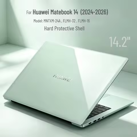 Matte Hard Cover for 2026/2025/2024 HUAWEI MateBook 14 Laptop Case 14.2" Slim Anti-Scratch Protectiv