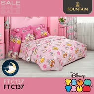 ️DISNEY TSUM ️ "" FTC137 DISNEY Bedsheet Set Duvet Complete Brand Fountain