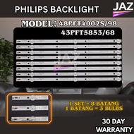 PHILIPS 43 INCH LED TV BACKLIGHT 43PFT4002S/98 / 43PFT5853/68 / 43PFT4082S/98 LAMPU TV 43PFT5853 43P