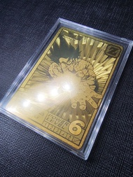 【Fancard】#龍珠咭 #DragonBall #ドラゴンボール 龍珠萬變咭 ＜DB Fun card＞ 珍藏金屬黃金咭系列 激鬥初代1暗閃[6] 孫悟空 全力之龜派氣功！！！(觀賞用) #DDc