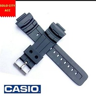 Casio GA710 GA-710 G GA710G Rubber Strap Casio GA 710 Watch Rubber Strap