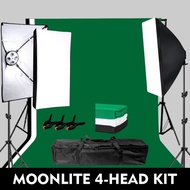 Moonlita 4-Head Studio Kit / Studio Light Package