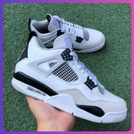 [Quality Assurance] 4 Electric Female Basketball Shoes Oreo White Cement Casual Men Women All-Match 