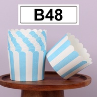 aiGooTan - ALAS CUP CAKE (ISI 10) - Kertas Muffin Paper Cupcake Kue Bolu Wadah Tempat Murah Medan