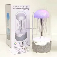 Jellyfish Aquarium LED Speaker Bluetooth - Night Light With Portable Bluetooth Speaker Bass Besar