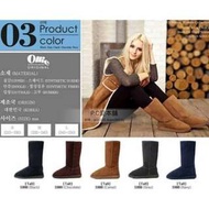 韓國連線預購Ollie 雪靴 布標高筒款