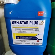 KEN STAR PLUS  20L  Glyphosate 13.6%/20L  Racun Rumpai Tahan Lama