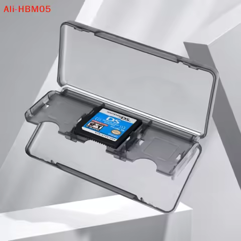 6 In 1 Portable 3DS Game Storage Case Box 2DS Game Card Holder Compatible With DS Lite L i XL LL For