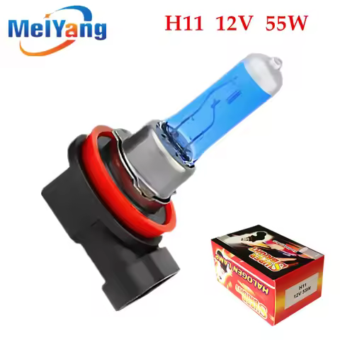 H11 55W 12V H8 35W Super White Halogen Bulb Fog Lights High Power Car Headlights Lamp Car Light Sour