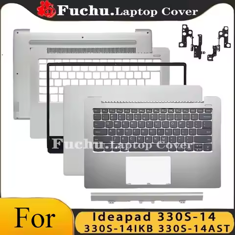 FOR Lenovo Ideapad 330S 330S-14 330S-14IKB 330S-14AST 2018 LCD Back Cover Bezel Bottom Case Hingecov