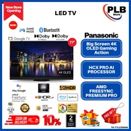 PANASONIC ANDROID 4K OLED TV 65 INCH(TH-77LZ2000K)(4K OLED Gaming Action)(HCX PRO AI PROCESSOR)