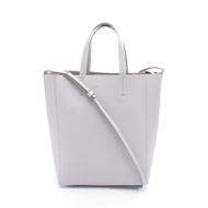 CELINE Vertical Small Cabas Tote 單肩包 176183 皮革 灰色 二手 女士