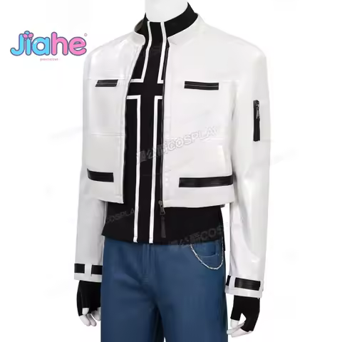 Kyo Kusanagi Game King of Fighters '99 Cosplay Costume Leather jacket gloves pants accessories Chris