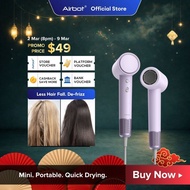 Airbot Aria LITE | Purple High Speed Hair Dryer 200mil Negative Ions Low Noise Temperature Control