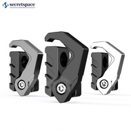 SECRETSPACE Aluminum Alloy Motorcycle Luggage Helmet Hook Mount Motorbike Scooter Holder Bag Hanger 
