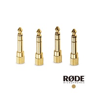 【預購】【RODE】HJA-4 3.5mm 轉1/4英寸 耳機轉接插座 (四入組) 公司貨