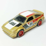 HotWheels HotWheels TOYOTA AE86 Sports Car Gold Special Gift Box TOYOTA AE-86 HGM12