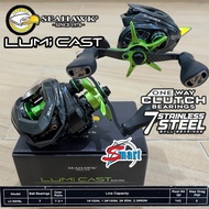 SEAHAWK LUMI CAST 60HSL Baitcasting Fishing Reel BC Mesin Pancing DRAG CLICKER