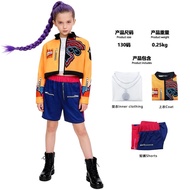 Children's Dance Costume Hip Hop Outfit Jazz Girls Fashion Kids Street Stage