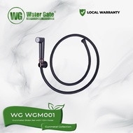 Gunmetal Bidet Set with 1.2m Hose | Water Gate WG WGM001 Bidet Spray Bidet Set Bidet Spray Set