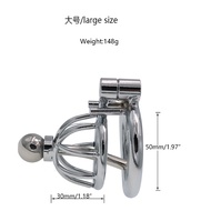 Chastity Device Chastity Lock Metal Cage With Catheter Mens Outdoor Wear Supplies Bondage