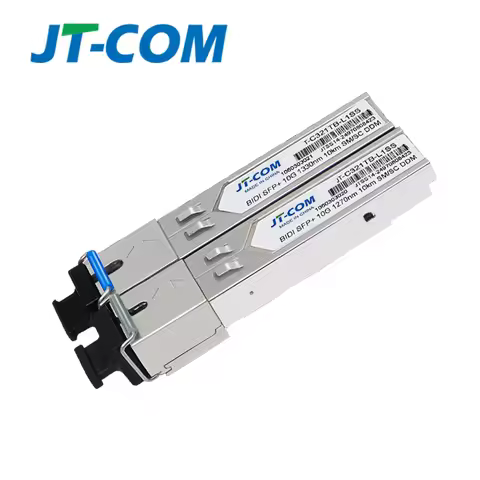 10G SC SFP Module BIDI SFP+ Fiber Optic Transceiver 1270nm/1330nm 10KM-60KM Single SC Compatible wit