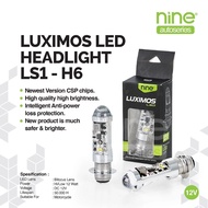 LUXIMOS Motorcycle Headlight H6 Bifocus Lens Super Bright White Yellow Led LS1 1 FOOT