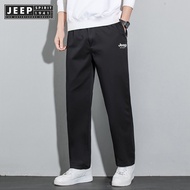 Jeep Spirit 1941 Estd Pure Cotton Casual Pants Spring and Autumn Fashion workwear Pants