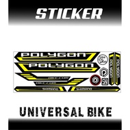 Bike striping bmx bike strip variation sticker/ universal variation sticker bike motif strip bike po