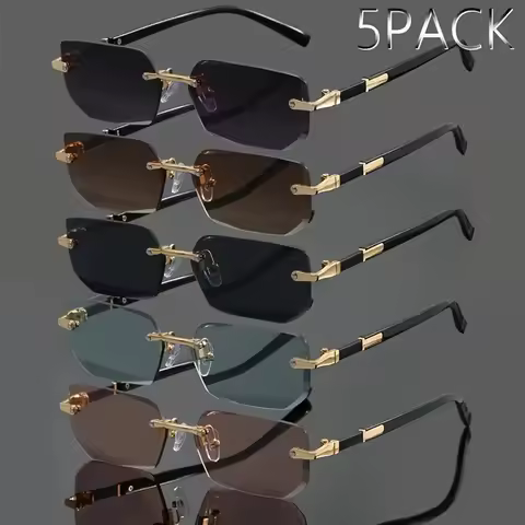 5 pairs of fashionable glasses for both men and women, available in multiple colors, must-have produ