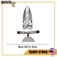 8888-1 Wall Mounted Iron Hanging Rack Iron Board Door Wall Mount Storage Rack Holder Hanger Cupboard