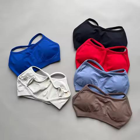 Keep Sports Bra Seamless Yoga Top Women Fitness Article Gym Active Wear Back Cross Workout Push-up F
