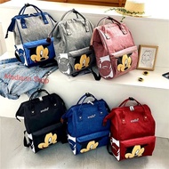 Tas Ransel Anello Mickey Disney Backpack Anello Jepang Tas Sekolah