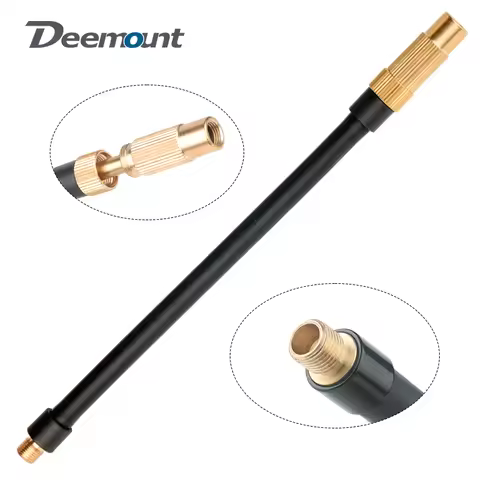 Deemount Air Pump Extension Hose External 8V1 Thread EPDM Pipe 17/20/30/50CM Electric Pump Bicycle T