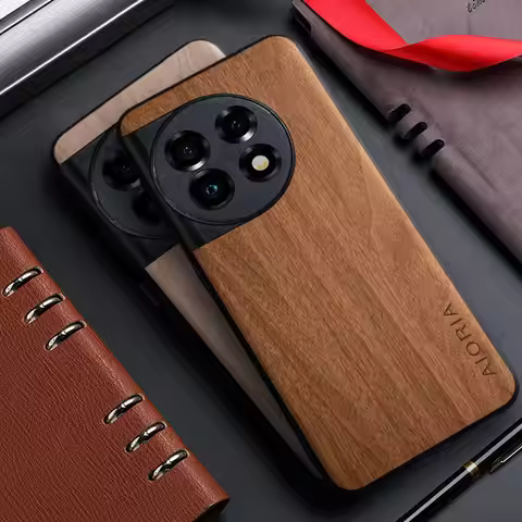 Case for OnePlus 11 11R 9R 9RT 10 9 8 7 6 ACE Pro 10T 9T 8T 7T 6T 5G funda bamboo wood pattern cover