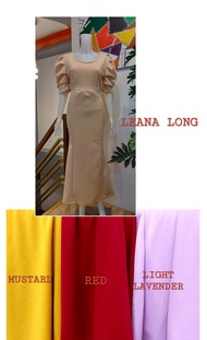 GOWN WEDDING NINANGS DRESS PLAIN REGULAR SIZE ninang gown for wedding