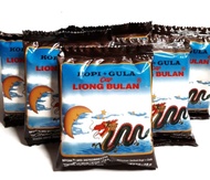 kopi liong cap bulan kopi + gula kopi liong isi 20 sachet