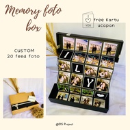 Memory Photo Box Gift Box for Girlfriend Anniversary Gift/