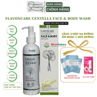 Centella Facial Cleanser & Flavoncare Centella Face and Body Wash 240ML