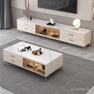 Living Room Simple Small Apartment Cabinet Floor-standing TV Cabinet Style Light Household Coffee Ta