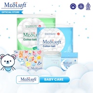 MEDISOFT Cotton Balls & Cotton Buds - Round Cotton Baby Cotton/s Cotton Balls