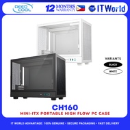 Deepcool CH160 Plus Mini ITX Portable High Flow PC Case itw