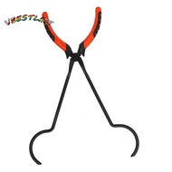VBESTLIFE Salmue Crucible Tong Gold Melting Furnace Holder Clamp  13 Steel Tongs for Casting Preciou